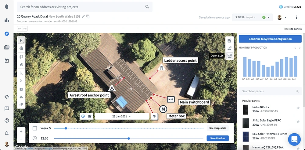 proposal tracking timeline