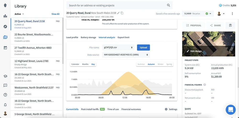 proposal tracking timeline